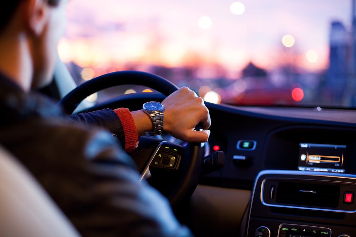 The driver’s seat